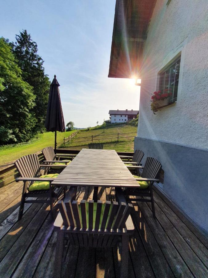 Ferienhaus Am Dachsberg, Bayerischer Wald Lägenhet Haselbach Exteriör bild